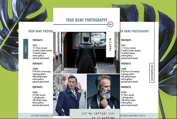 photography brochure templates free