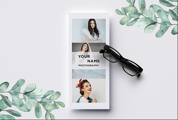 modèle de brochure de photographie psd