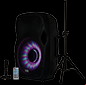 acoustic audio aa15lbs karaoke speakers