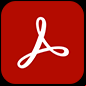 شعار قارئ adobe