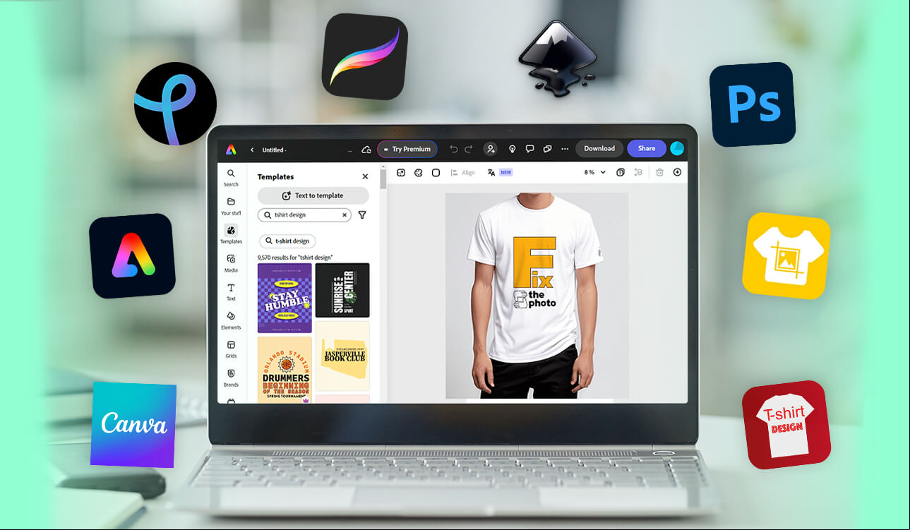 best t shirt design app