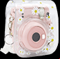 deror pu leather instax camera case