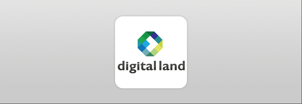 logotipo digital da land