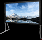 elite screens oms120h2 acoustically transparent projector screens