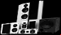 fluance sx71whr 7-1 home theater speakers