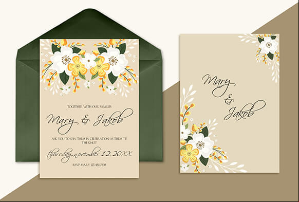 kostenlose hochzeitseinladungsvorlagen banner