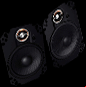 infinity kappa 64 4x6 speakers