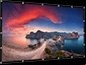 keenstone mobile projector screen