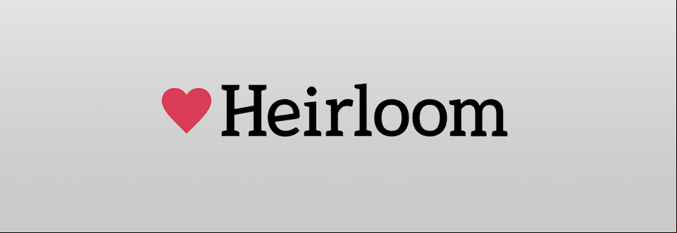heirloom video book logo