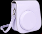 mavis laven mini pu instax camera case