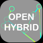 open hybrid logo