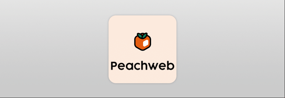 peachweb logo