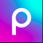picsart photo slim editing app logo
