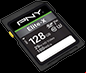pny 128gb elite-x memory card for canon rebel t7i