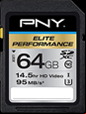 pny 64gb elite memory card for sony a6600