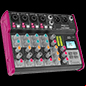 pylepro pmxu68bt audio mixer under 150