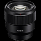 sony sel85f18 85mm f1.8 22 lens