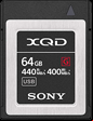 sony xqd g series 64gb  xqd card for nikon d500